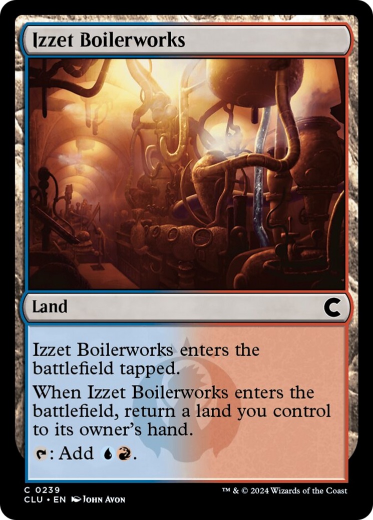 Izzet Boilerworks [Ravnica: Clue Edition] - Destination Retro