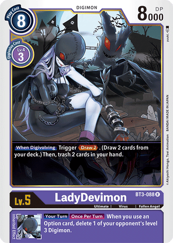 LadyDevimon [BT3-088] [Release Special Booster Ver.1.5] - Destination Retro