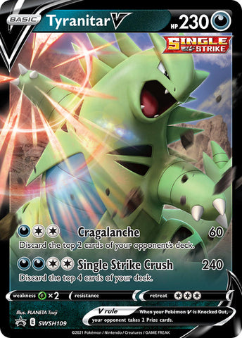Tyranitar V (SWSH109) [Sword & Shield: Black Star Promos] - Destination Retro
