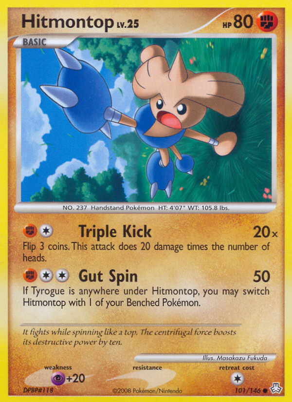 Hitmontop (101/146) [Diamond & Pearl: Legends Awakened] - Destination Retro
