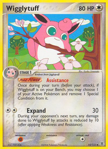 Wigglytuff (52/112) [EX: FireRed & LeafGreen] - Destination Retro