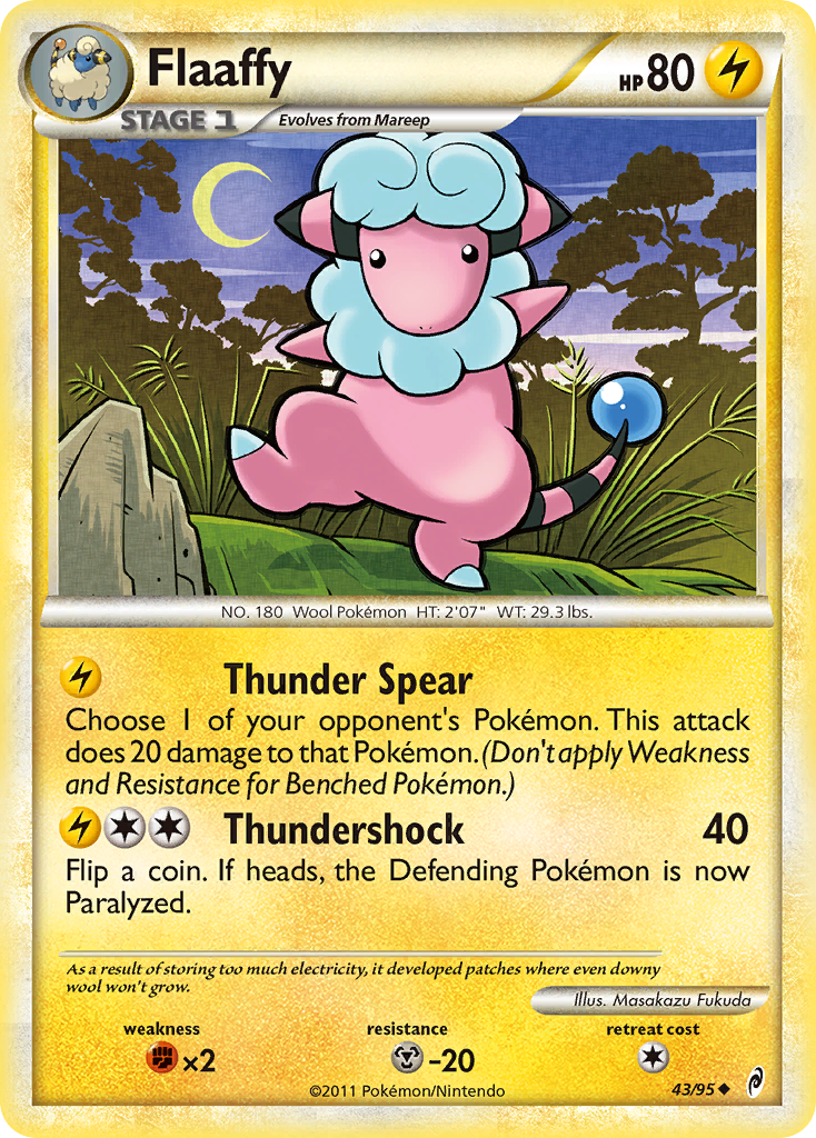 Flaaffy (43/95) [Call of Legends] - Destination Retro