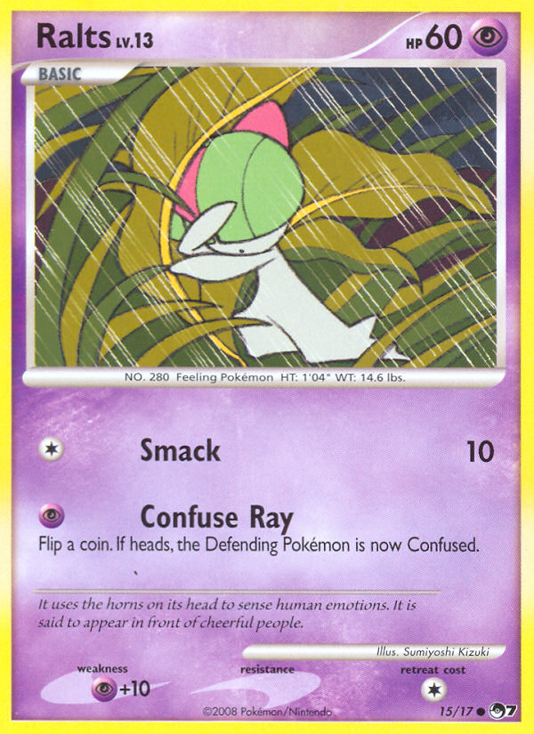 Ralts (15/17) [POP Series 7] - Destination Retro
