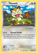 Meowth (74/124) [XY: Fates Collide] - Destination Retro