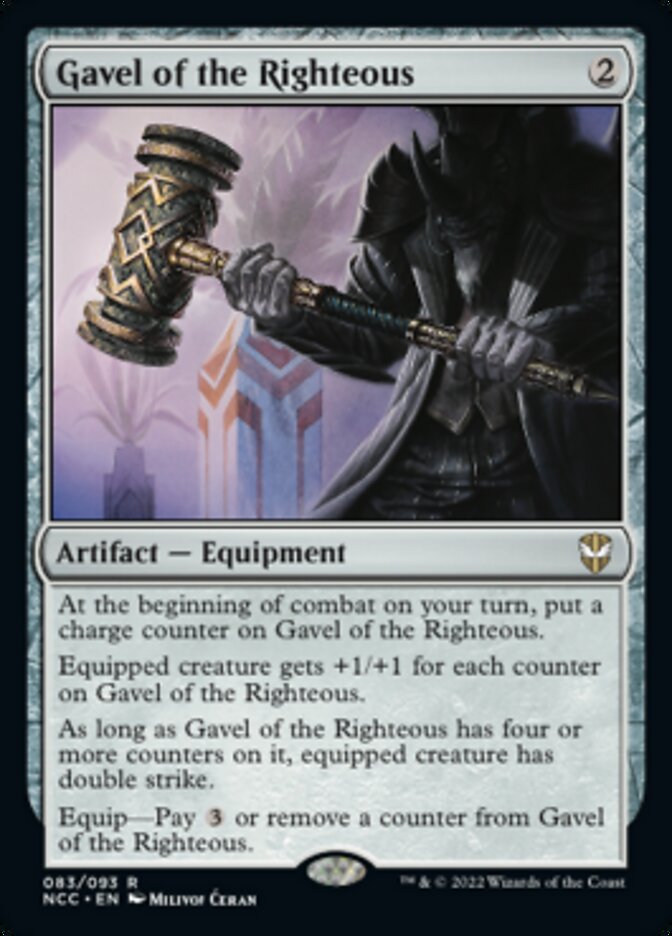 Gavel of the Righteous [Streets of New Capenna Commander] - Destination Retro