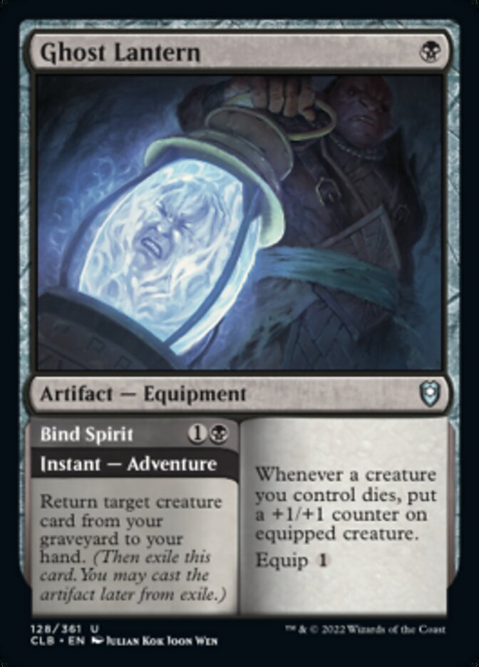 Ghost Lantern // Bind Spirit [Commander Legends: Battle for Baldur's Gate] - Destination Retro