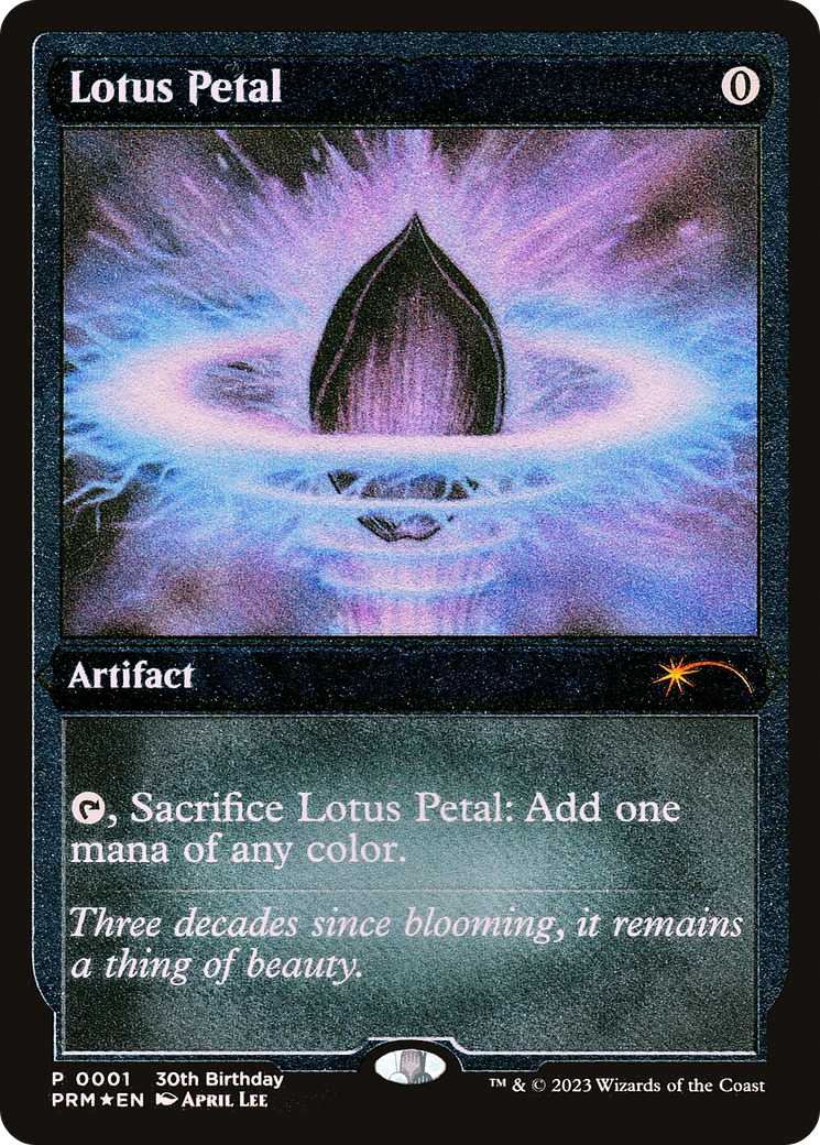Lotus Petal (Foil Etched) [30th Anniversary Promos] - Destination Retro
