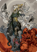 Tamiyo, Compleated Sage Art Card [Kamigawa: Neon Dynasty Art Series] - Destination Retro