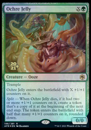 Ochre Jelly [Dungeons & Dragons: Adventures in the Forgotten Realms Prerelease Promos] - Destination Retro