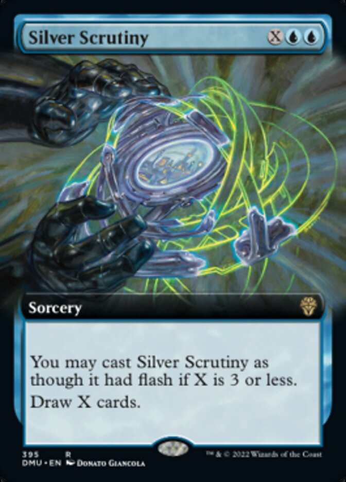 Silver Scrutiny (Extended Art) [Dominaria United] - Destination Retro