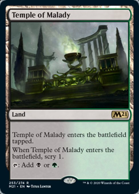 Temple of Malady [Core Set 2021] - Destination Retro