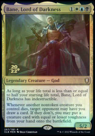 Bane, Lord of Darkness [Commander Legends: Battle for Baldur's Gate Prerelease Promos] - Destination Retro