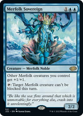 Merfolk Sovereign [Jumpstart 2022] - Destination Retro