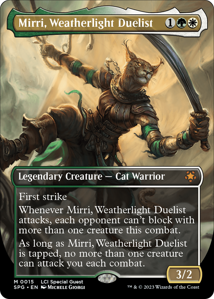 Mirri, Weatherlight Duelist (Borderless) [The Lost Caverns of Ixalan Special Guests] - Destination Retro