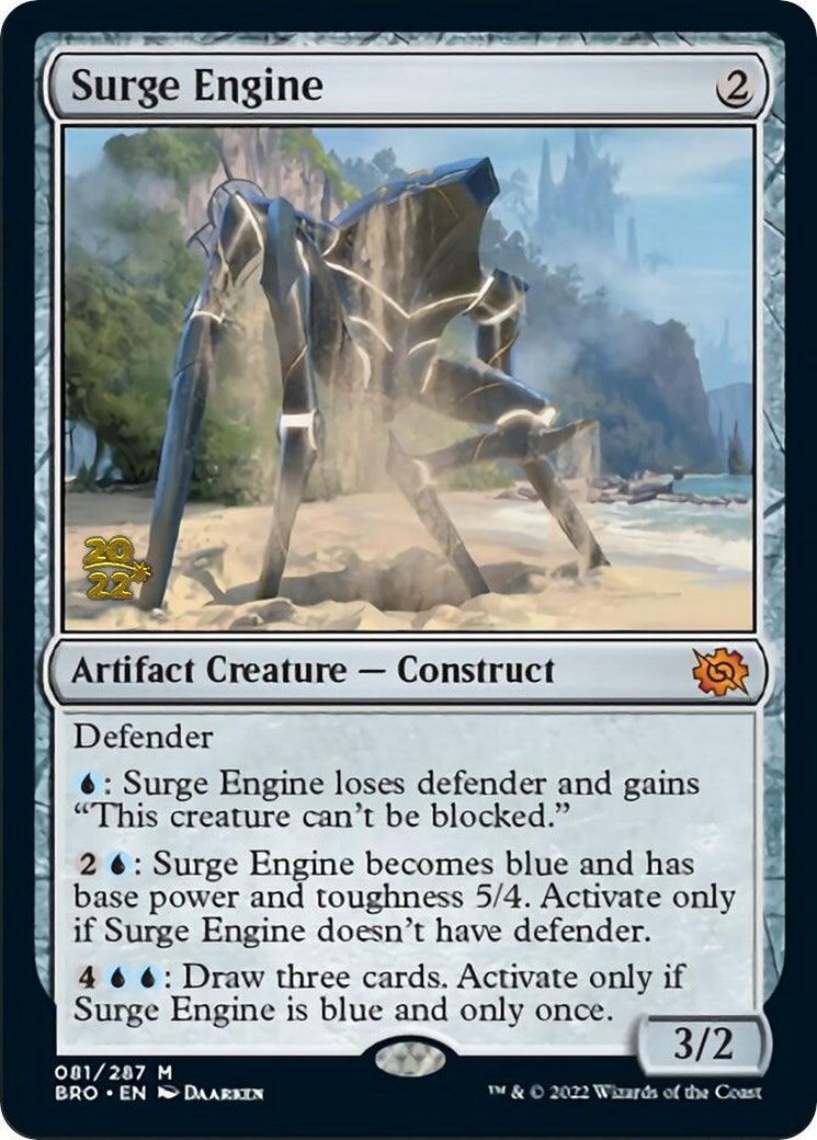 Surge Engine [The Brothers' War: Prerelease Promos] - Destination Retro