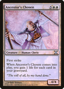 Ancestor's Chosen (Premium Foil) [Tenth Edition] - Destination Retro