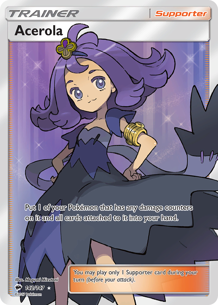 Acerola (142/147) [Sun & Moon: Burning Shadows] - Destination Retro