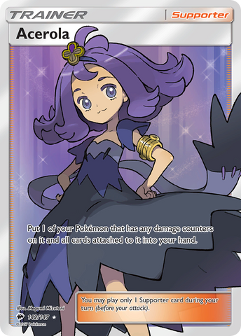 Acerola (142/147) [Sun & Moon: Burning Shadows] - Destination Retro