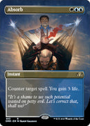 Absorb (Borderless Alternate Art) [Dominaria Remastered] - Destination Retro