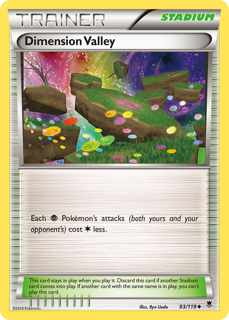 Dimension Valley (93/119) [XY: Phantom Forces] - Destination Retro