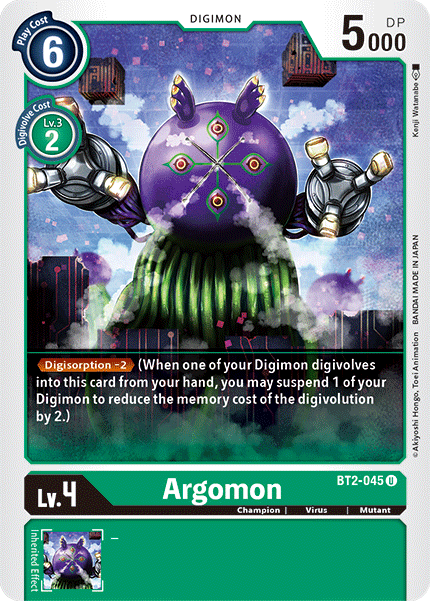 Argomon [BT2-045] [Release Special Booster Ver.1.5] - Destination Retro