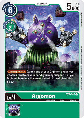 Argomon [BT2-045] [Release Special Booster Ver.1.5] - Destination Retro