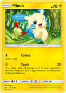 Minun (34/73) [Sun & Moon: Shining Legends] - Destination Retro