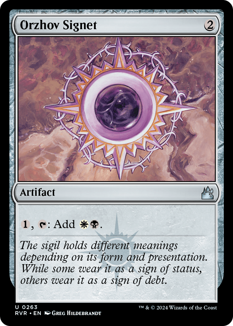 Orzhov Signet [Ravnica Remastered] - Destination Retro