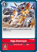 Giga Destroyer [ST1-15] [Starter Deck: Gaia Red] - Destination Retro