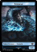 Tentacle // Food (0022) Double-Sided Token (Surge Foil) [The Lord of the Rings: Tales of Middle-Earth Tokens] - Destination Retro