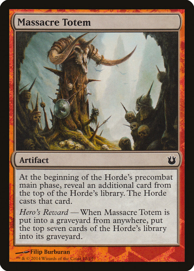 Massacre Totem [Hero's Path Promos] - Destination Retro