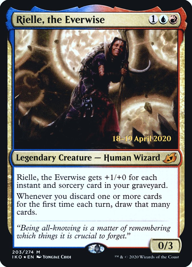 Rielle, the Everwise  [Ikoria: Lair of Behemoths Prerelease Promos] - Destination Retro