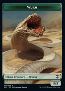 Elf Warrior // Wurm Double-sided Token [Streets of New Capenna Commander Tokens] - Destination Retro