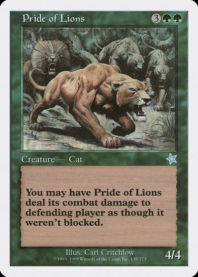 Pride of Lions [Starter 1999] - Destination Retro