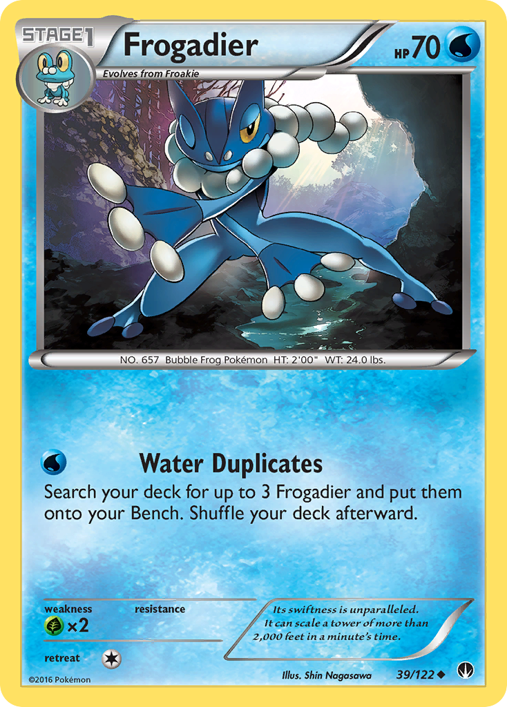Frogadier (39/122) [XY: BREAKpoint] - Destination Retro