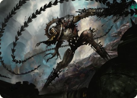 Razorlash Transmogrant Art Card [The Brothers' War Art Series] - Destination Retro