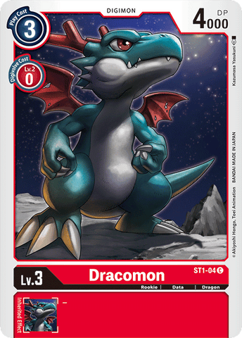 Dracomon [ST1-04] [Starter Deck: Gaia Red] - Destination Retro