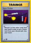 Item Finder (74/102) [Base Set 1st Edition] - Destination Retro