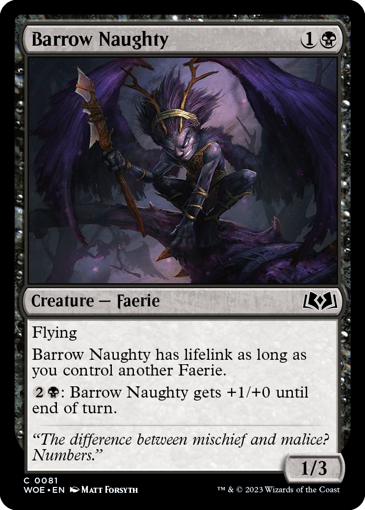 Barrow Naughty [Wilds of Eldraine] - Destination Retro