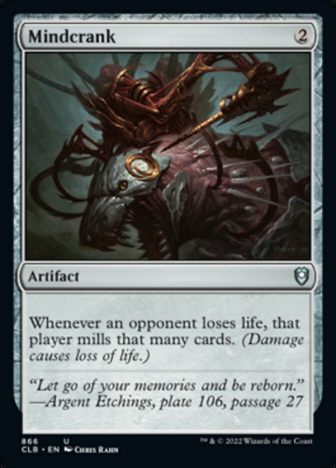 Mindcrank [Commander Legends: Battle for Baldur's Gate] - Destination Retro