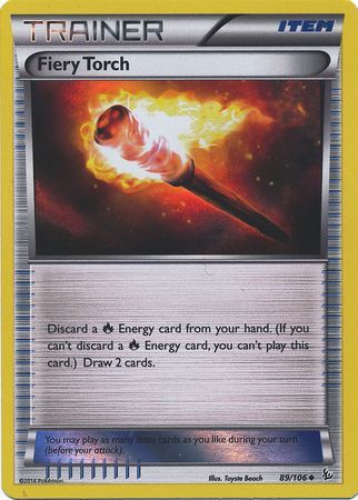 Fiery Torch (89/106) (Sheen Holo Pyroar Collection Exclusive) [XY: Flashfire] - Destination Retro