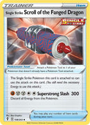 Single Strike Scroll of the Fanged Dragon (158/203) [Sword & Shield: Evolving Skies] - Destination Retro