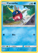 Carvanha (27/145) [Sun & Moon: Guardians Rising] - Destination Retro