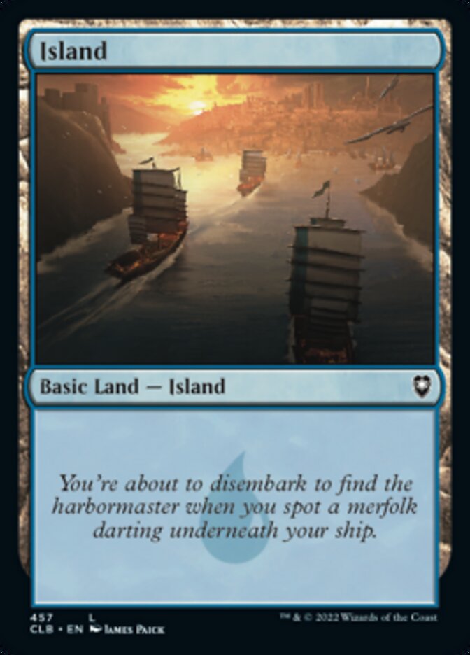 Island (457) [Commander Legends: Battle for Baldur's Gate] - Destination Retro