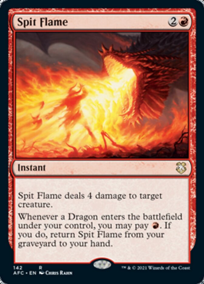 Spit Flame [Dungeons & Dragons: Adventures in the Forgotten Realms Commander] - Destination Retro