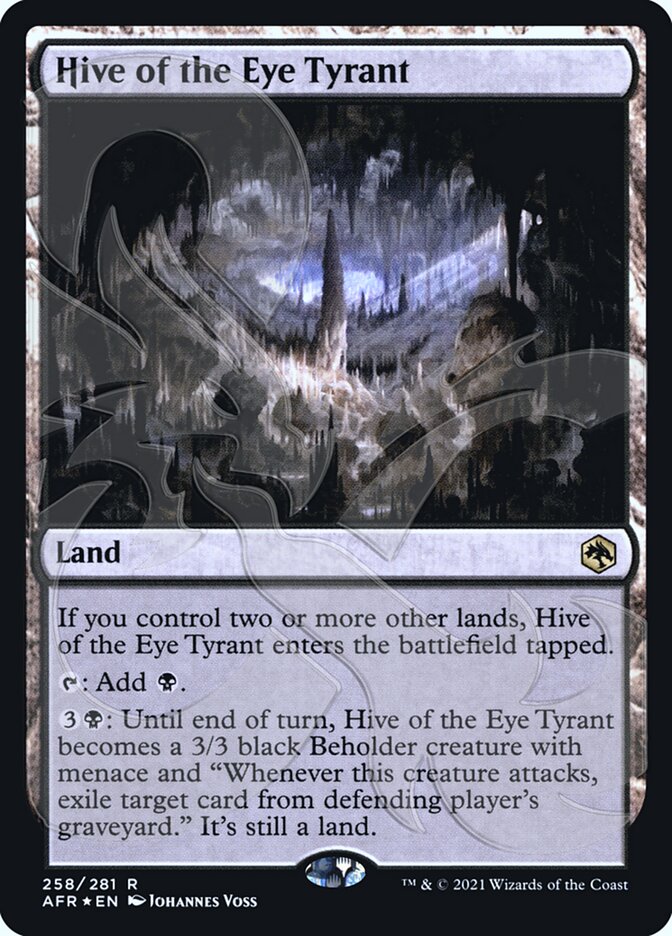 Hive of the Eye Tyrant (Ampersand Promo) [Dungeons & Dragons: Adventures in the Forgotten Realms Promos] - Destination Retro