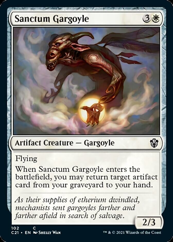 Sanctum Gargoyle [Commander 2021] - Destination Retro