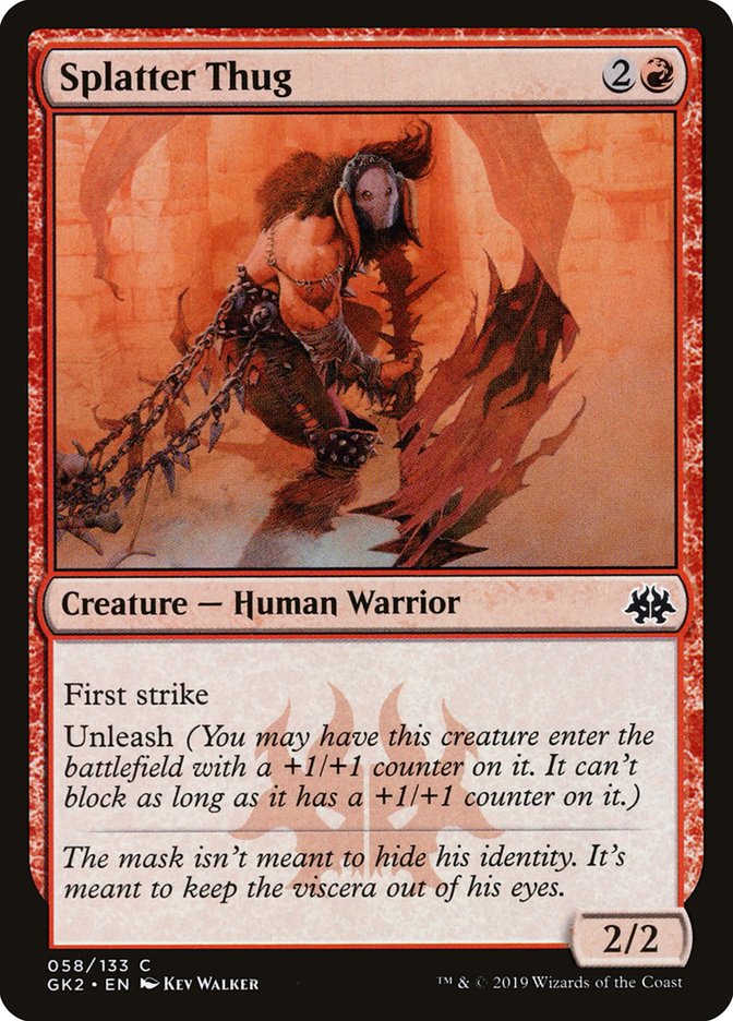 Splatter Thug [Ravnica Allegiance Guild Kit] - Destination Retro