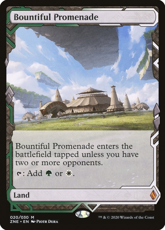 Bountiful Promenade [Zendikar Rising Expeditions] - Destination Retro