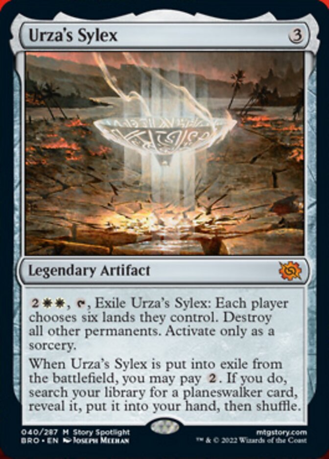 Urza's Sylex [The Brothers' War] - Destination Retro